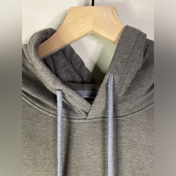 The North Face Heritage Patch Hoodie Sweatshirt LARGE Gray - Picture 3 of 7